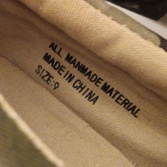 Restricted  Camo Canvas Slip On Shoes - Picture 9 of 12